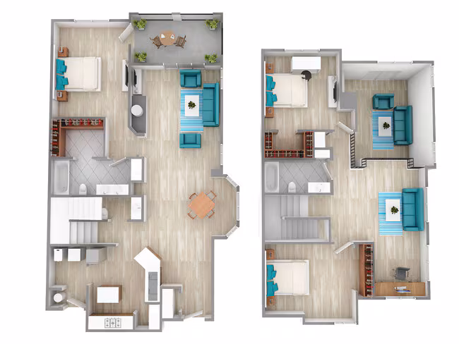 C2C TH 911 floor plan